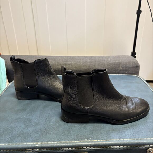 Cole Haan Womens Landsman Boot Size 9 Black Leather Chelsea Bootie Casual Comfy - Picture 5 of 7